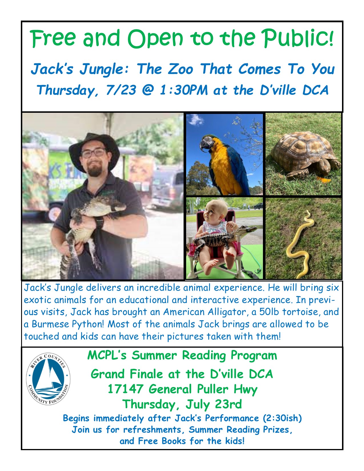 Jack's Jungle: The Zoo That Comes to You