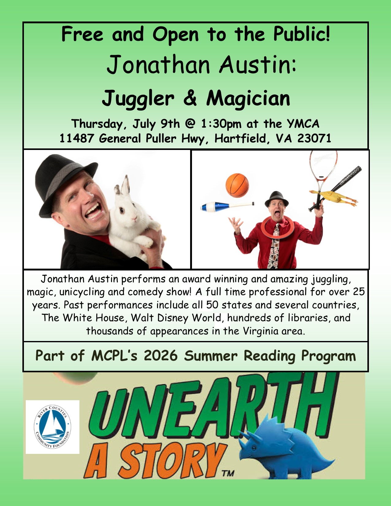 Jonathan Austin: Juggler and Musician