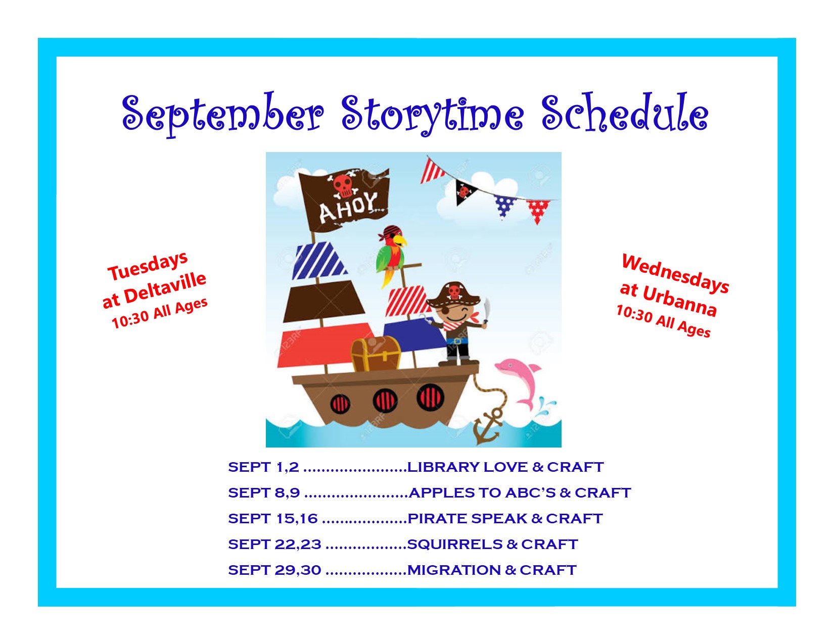 September Story Time